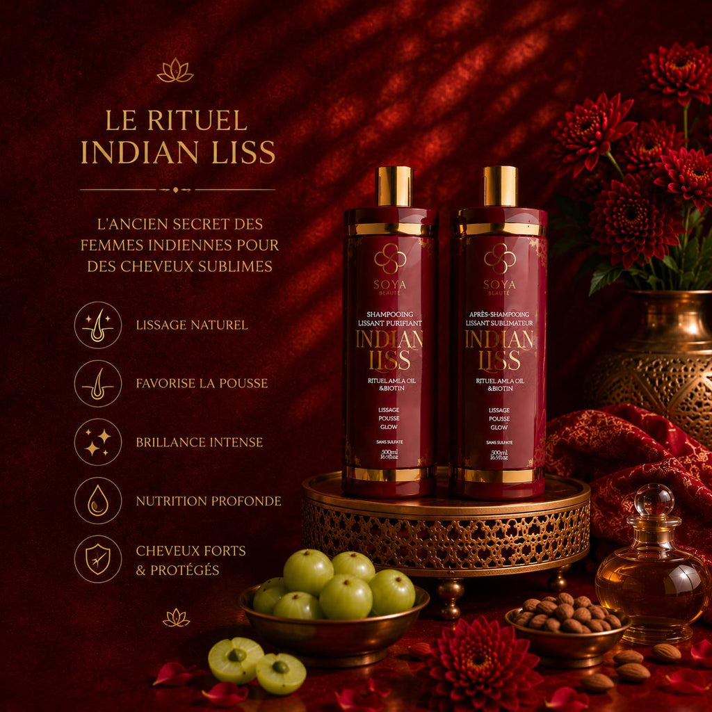 Pack Indian Liss : shampoing + après-shampoing