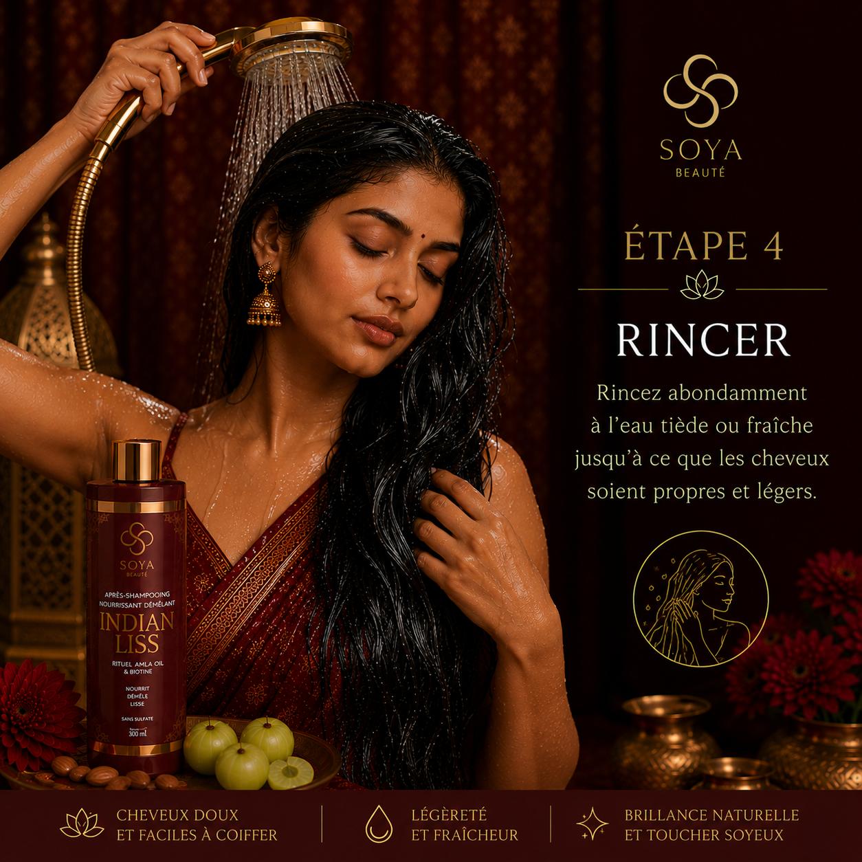 Après-shampoing Indian Liss