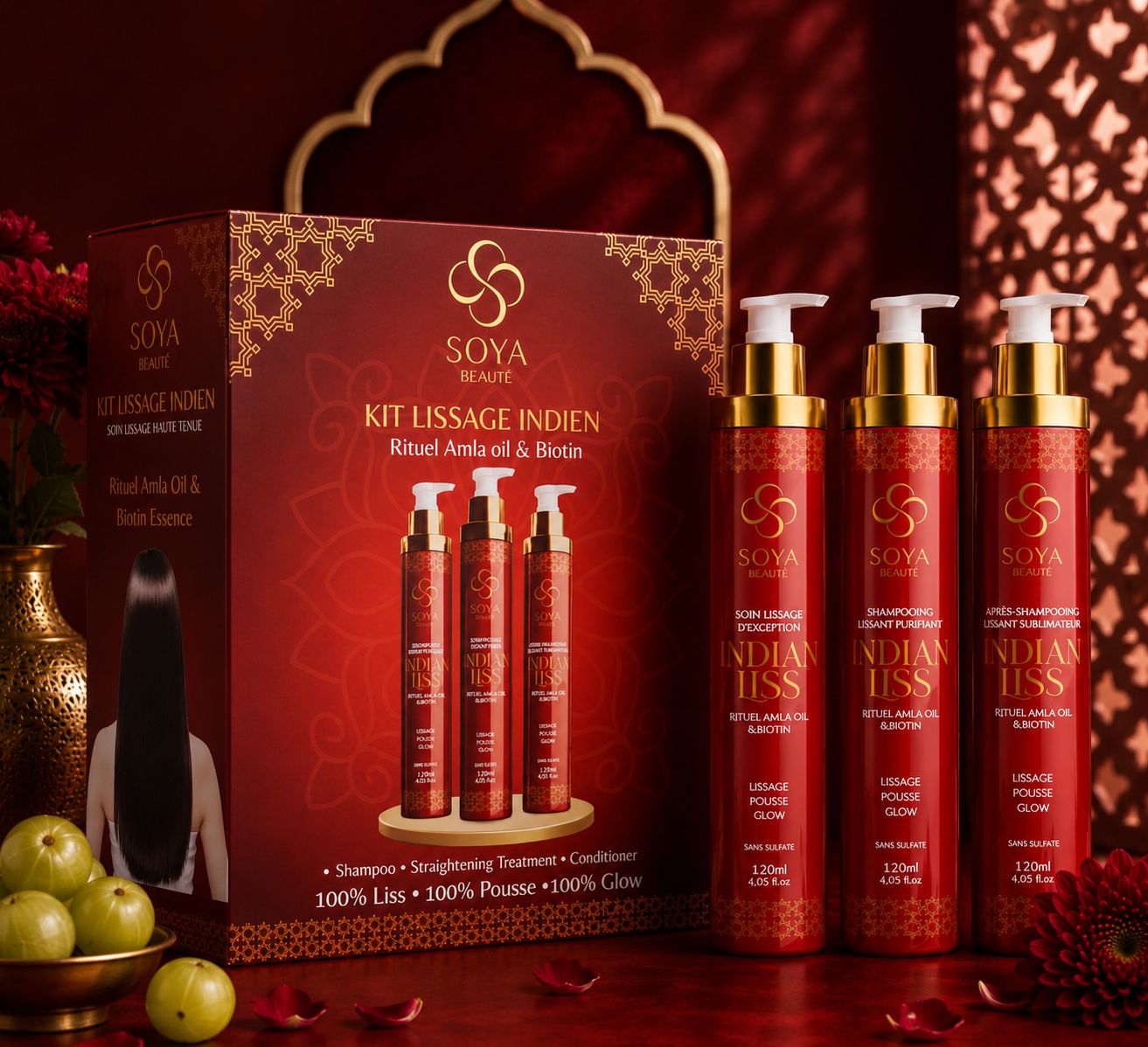 Kit lissage Indian Liss